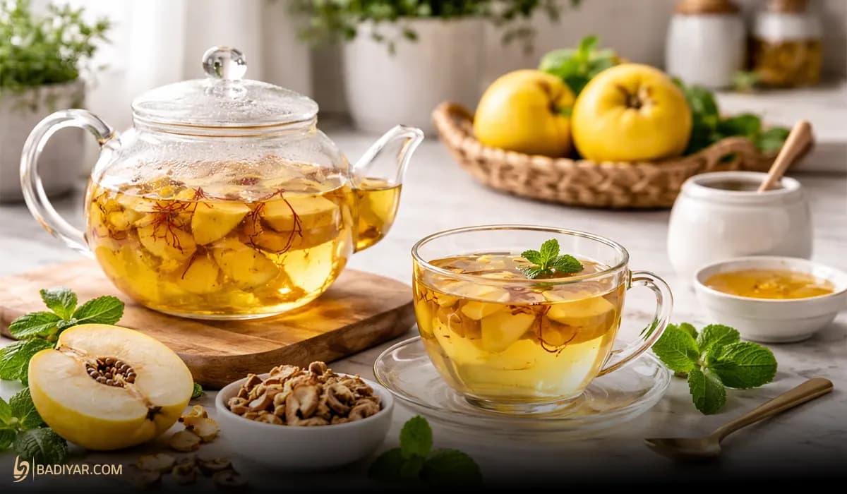 دمنوش به؛ بررسی کامل خواص، طرز تهیه اصولی و نکات مهم مصرف
